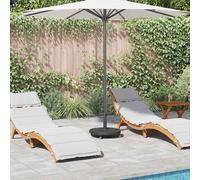 vidaXL Base per ombrellone con Ruote, per Pali da Ø38-48 mm, 13 kg. Design Moderno, Perfetta per balconi e Giardini. Accessorio per Ombra, Attrezzatura per terrazzi.