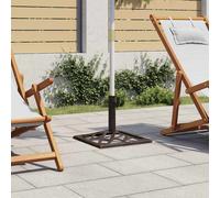 vidaXL Base per Ombrellone Bronzo 44x44x31 cm in Ghisa