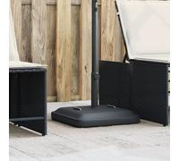 vidaXL Base per Ombrellone con Manici per Pali Ø38/48 mm 27kg Quadrata