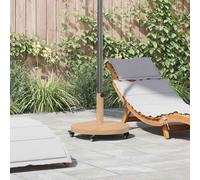 vidaXL Base per ombrellone Legno Chiaro 48 x 48 x 32 cm