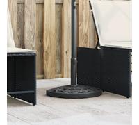 vidaXL Base per Ombrellone per Pali Ø38/48 mm 9 kg Mezzo Tondo