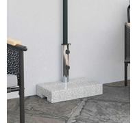 Base per parasole in granito rettangolare 25 kg
