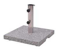 vidaXL Base per parasole ombrellone in granito 20kg