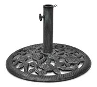 vidaXL Base Porta Ombrellone in Ghisa 12 kg con Adattatore Supporto Parasole