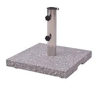 AX Base Ombrellone Parasole 20Kg Granito Ombrelloni Ombrelli 400x400x48mm 40818