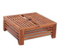 vidaXL Base Porta Ombrellone in Legno Supporto Rivestito Parasole da Giardino