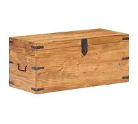 vidaXL Baule 90x40x40 cm in Legno Massello di Acacia