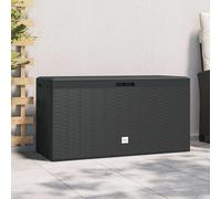 vidaXL Baule da Giardino Antracite 114x47x60 cm