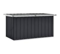 AX Baule Cassa Coperchio 129x67x65cm Armadietto Antracite Patio Terrazza + 46263