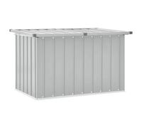 vidaXL Scatola portaoggetti da giardino, 109 x 67 x 65 cm, colore: Grigio