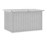 vidaXL Baule da Giardino Grigio 149x99x93 cm