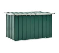 vidaXL Baule da giardino verde 109x67x65 cm