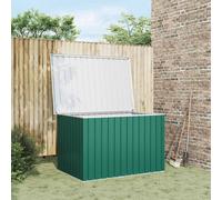 vidaXL Baule da Giardino Verde 149x99x93 cm
