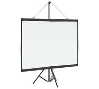 vidaXL Beamer Leinwand mit Stativ 50 Zoll 4:3