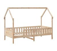 vidaXL Giroletto per bambini 90x190 cm in legno massello di pino