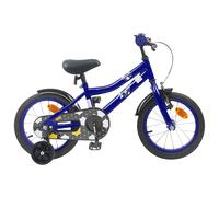 vidaXL Bicicletta per bambini da 12 pollici per 2-4 anni Blu Scuro, Bicicletta Classica per Bambini, Manubrio e Sella Regolabili, Bambino Bicicletta, Viaggio Avventuroso