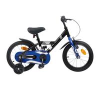 vidaXL Bici Bambino 12 Pollici per 2-4 Anni Nero, Bicicletta Bambino Classica, Maniglie Regolabili, Bicicletta Singola, Bici Per Ragazzi Scoprire Giocattoli