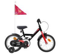 vidaXL Bicicletta per Bambini 12 Pollici per bambini di 2-4 anni Nero