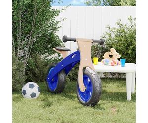 vidaXL Bicicletta Senza Pedali per Bambini con Pneumatici Aria Blu