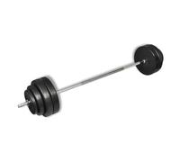 vidaXL Bilanciere con Dischi Set 60 kg