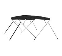 vidaXL 4-Bow Bimini-Top Nero 243x196x137 cm