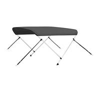 vidaXL Bimini di Prua con Tendalino a 2 Archi Antracite 150x120x110 cm