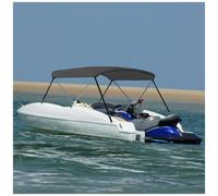 vidaXL Bimini di Prua con Tendalino a 2 Archi Antracite 180x150x110 cm