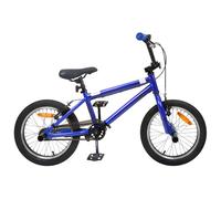 vidaXL BMX 16 Pollici per 5-8 anni Blu Scuro
