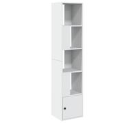 vidaXL Libreria Bianca in legno multistrato 40x36x189 cm