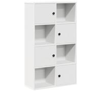 vidaXL Libreria Bianca 60x24x101,5 cm in Legno Multistrato