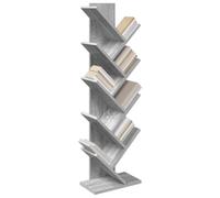 vidaXL Boom Boekenplank 6-Tier 30 x 18 x 100 cm Bewerkt hout