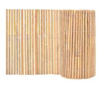 vidaXL Bordatura da Giardino in Bambù 1000x50 cm Bordo Prato Recinzione Aiuole