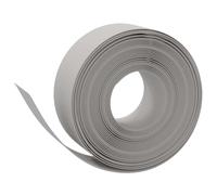 vidaXL Bordatura per giardino 25 m 20 cm PE Grigio, Bordi Giardino, Barriera Moderna, Resistente alle Intemperie, Leggera Per Dividere il Tuo Spazio Esterno