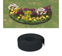 vidaXL Bordature da Giardino 3 pz Nere 10 m 15 cm in Polietilene