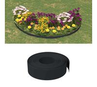 vidaXL Bordature da Giardino 5 pz Nere 10 m 15 cm in Polietilene