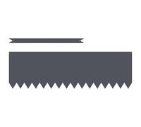vidaXL Set di 2 pannelli per recinzione da giardino, in plastica, durevoli, resistenti ai raggi UV, impermeabili, moderni, 100 x 0,5 x 30 cm, per esterni, elemento decorativo sintetico