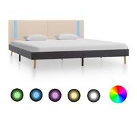 vidaXL Bordo per Vasca da Spa in Polyrattan Grigio