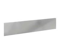 vidaXL Bordura per Prato 10 pcs 100 x 22 cm Acciaio Argento,