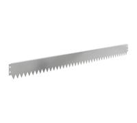 vidaXL Gazonrand 30 st 103 x 10 cm Staal zilver
