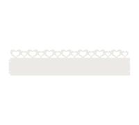 vidaXL Bordure per Prato 10 PCS Bianco 103 x 0,05 x 22 cm Acciaio, Bordatura per Giardini e terrazze, barriera in Metallo Durevole, confini Esterni, divisori paesaggistici, sentieri per Giardini