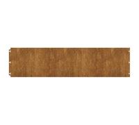 vidaXL Bordure per Prato 20 pz 25x103 cm Flessibile Acciaio Corten, Bordi per Giardini, Bordi per aiuole da Giardino, Bordi per paesaggi