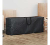 vidaXL Borsa da Stoccaggio Outdoor Nero 125 x 32 x 50 cm