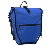 vidaXL Borsa per biciclette Blu 32.5 x 17 x 57 cm Poliestere