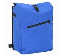 vidaXL Borsa per biciclette Blu 33 x 16 x 60 cm Poliestere