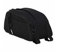 vidaXL Borsa per biciclette Nero 38 x 16 x 16 cm Poliestere