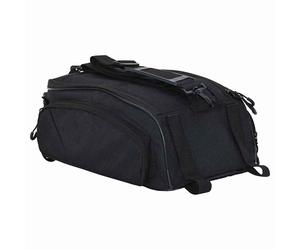 vidaXL Borsa per biciclette Nero 38 x 21 x 16 cm Poliestere