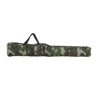 vidaXL Borsa per Canna da Pesca Verde Mimetico 150 cm Tessuto Oxford