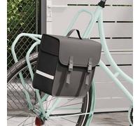 vidaXL Borsa Singola Bicicletta Impermeabile per Portapacchi 21 L Nero