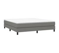 VIDAXL - Giroletto Grigio Scuro 160x200 cm in Tessuto - SPEDIZIONE GRATUITA