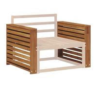 vidaXL Bracciolo 2 pz Naturale 78,5 x 10 x 61 cm